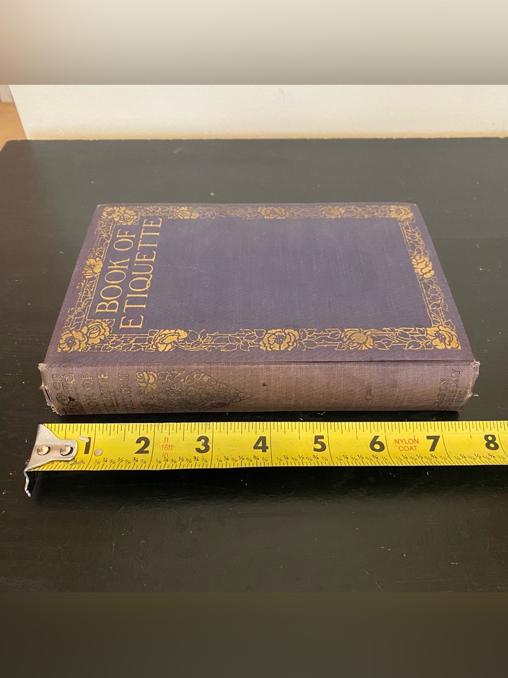 Antique Book of Etiquette Volume II by Lillian Eichler 1922 Hardcover Blue Gold - Picture 14 of 14